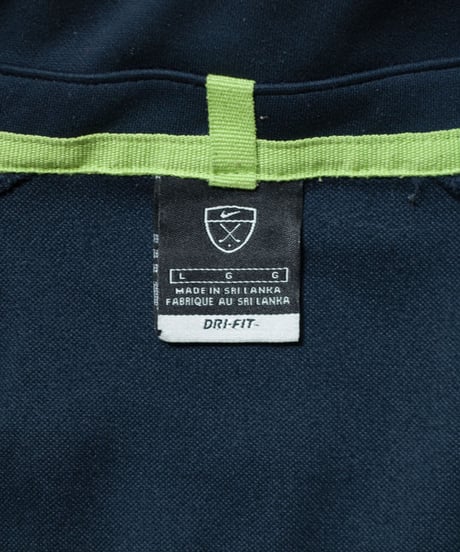 2000's NIKE GOLF Half Zip Jersey Pullover L