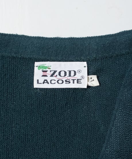70's Izod Lacoste Acrylic Cardigan