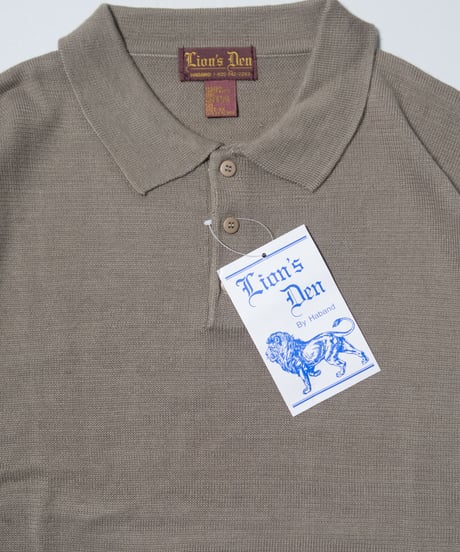 90's Lion's Den Acrylic Polo Shirts XL