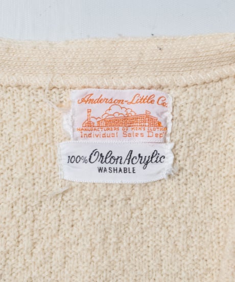 70's Anderson Little Co Acrylic Cardigan