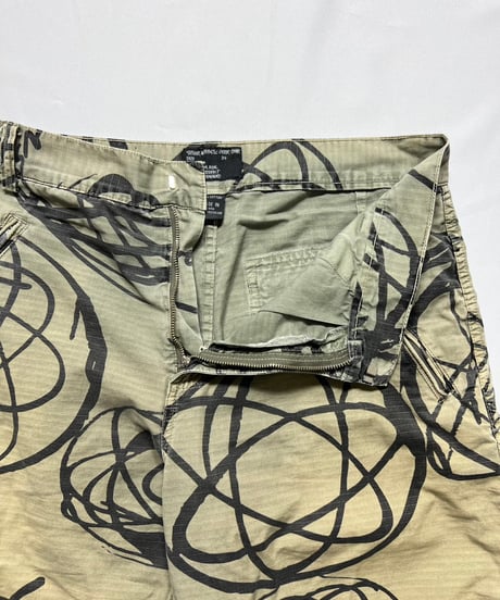 2000's Stussy × Futura2000 Ripstop Shorts 34