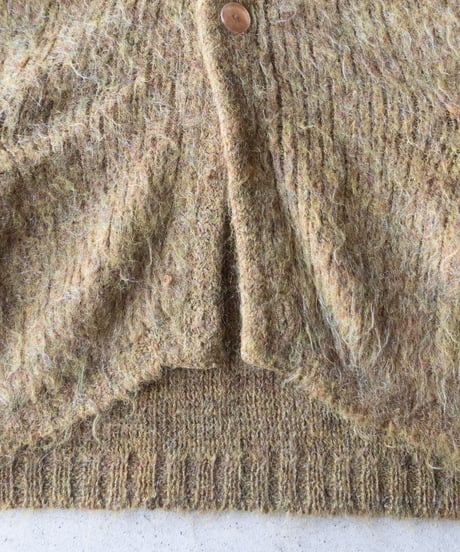 60-70's FORUM Mohair Cardigan L