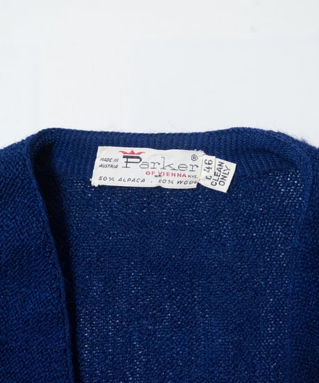 60's Parker Alpaca Cardigan