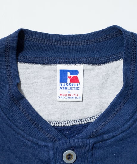 90's Russell Henryneck Sweatshirts L