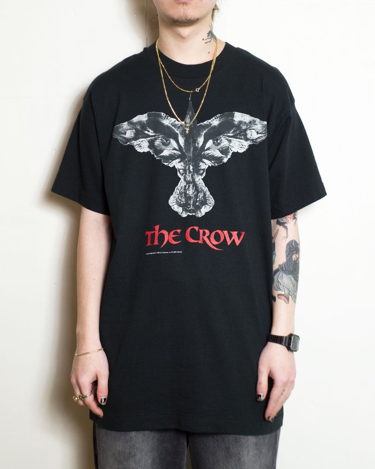00s the Crow グラフィック Tシャツ Lサイズ 00's 