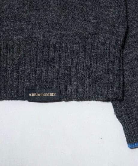 80-90's Abercrombie & Fitch Crewneck Wool Sweater XL