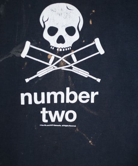2000's MTV Jackass Number Two Movie S/S Boro T-shirts L