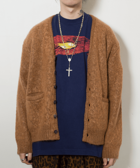 DESIRE ORIGINALS Mohair Cardigan "Mocha"