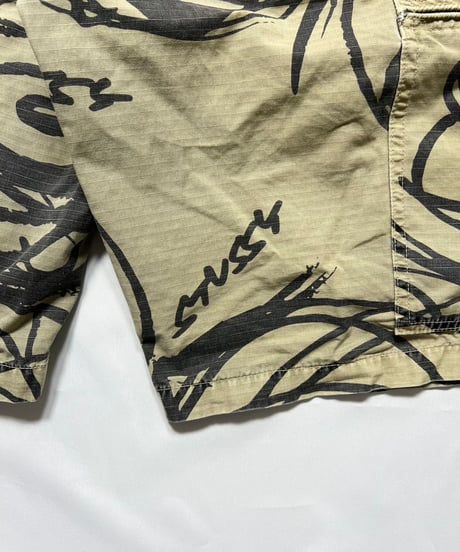 2000's Stussy × Futura2000 Ripstop Shorts 34