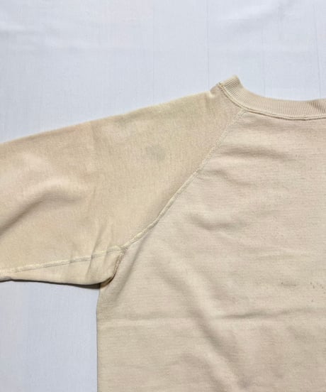 60's~ Distressed Raglan Sleeve Sweat