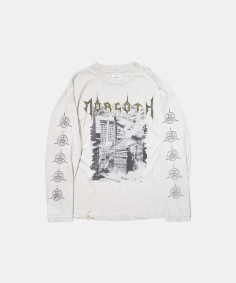90's Morgoth "Odium" L/S Boro T-Shirts XL
