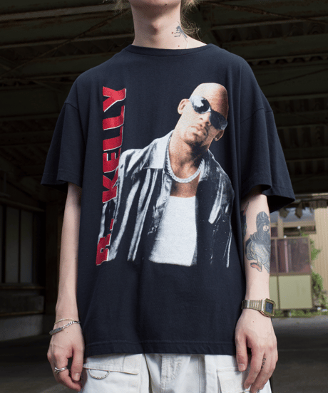 90's R.Kelly "Get Up On A Room Tour" S/S T-shirts XL
