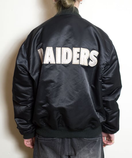 90's Los Angeles Raiders Stadium Jacket XL