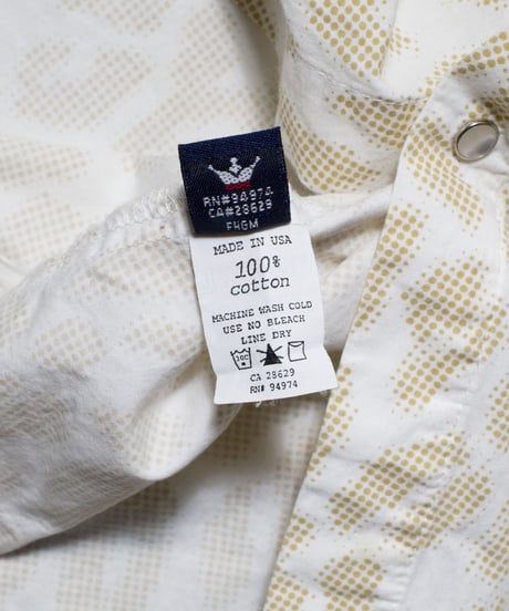 Stussy Polkadot Leopard Patterned S/S Shirts XL