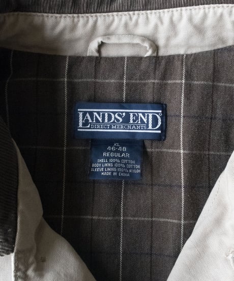 90's LANDS'END Hunting Jacket XL