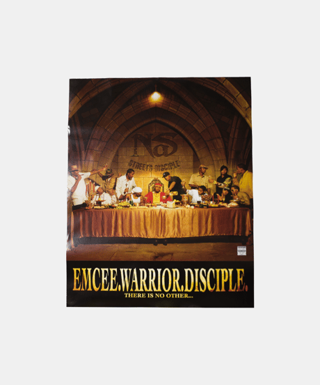 2004's Nas "Street's Disciple" Poster 75.5×61