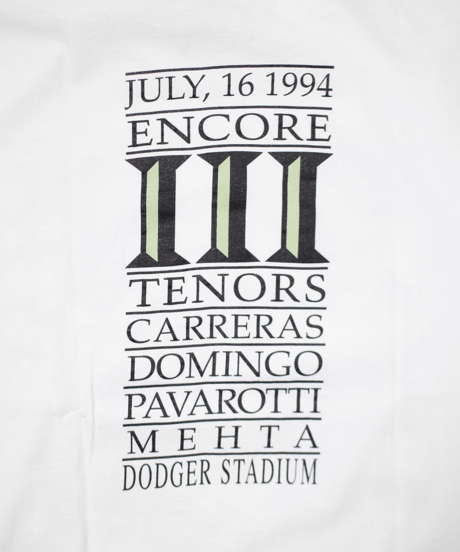 94's 3Tenors In Concert S/S T-shirts XL