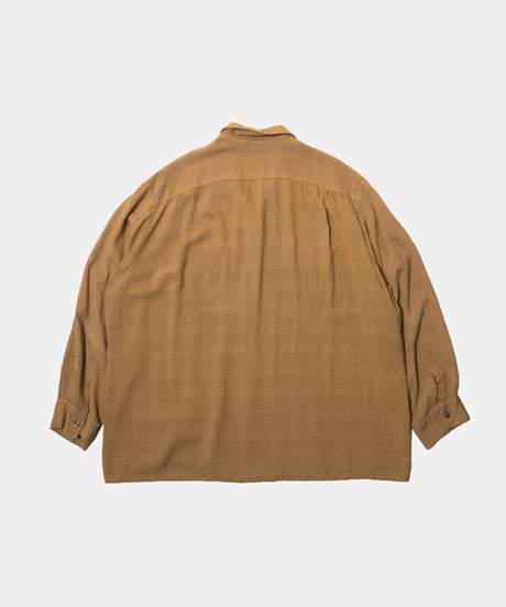 50's Sportsman Open Collar Check Shirts XXL