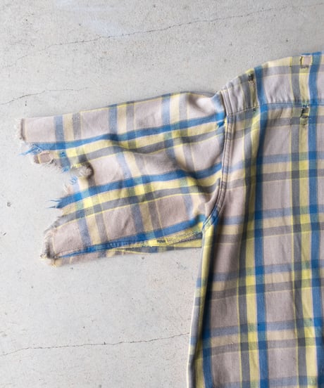 60's PILGRIM Flannel Shirts Boro L
