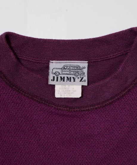 90's JIMMY'Z Inside Out Crewneck M