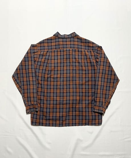 50's~ Town Craft OC Check Shirts L