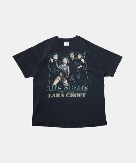 90's Die Arzte feat. Lara Croft S/S T-shirts XL
