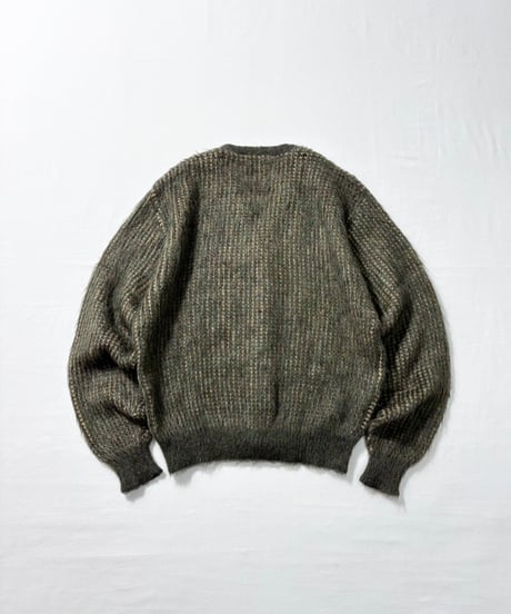 60's TOWNE and KING Mohair Cardigan "Shaggy!!!"
