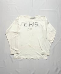 50's Cotton/Rayon Football Tee M