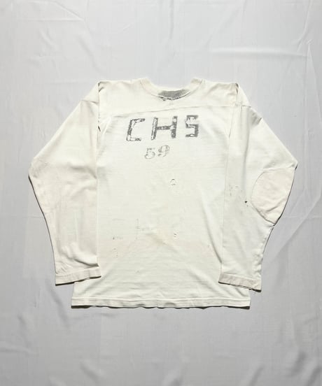 50's Cotton/Rayon Football Tee M
