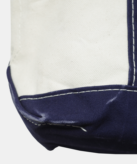 80-90's L.L. Bean Canvas Tote Bag "S&C"
