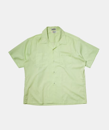70's Never Press Polyester O/C Shirts XL