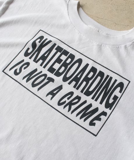 90-2000's Skateboarding Is Not Crime L