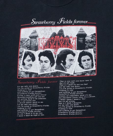 90's Euro The Beatles "Strawberry Fields Forever" L