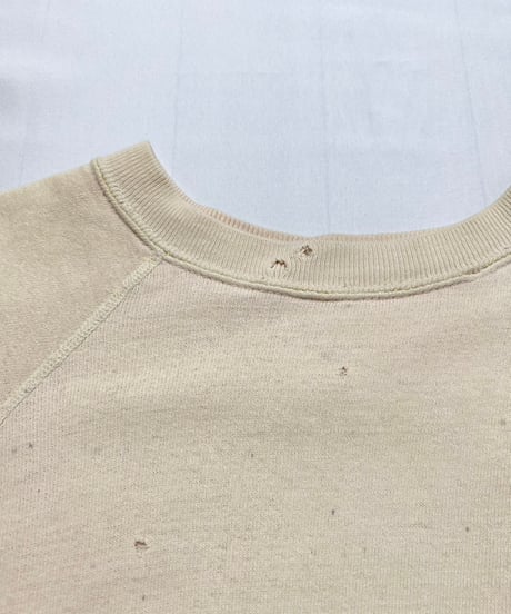 60's~ Distressed Raglan Sleeve Sweat