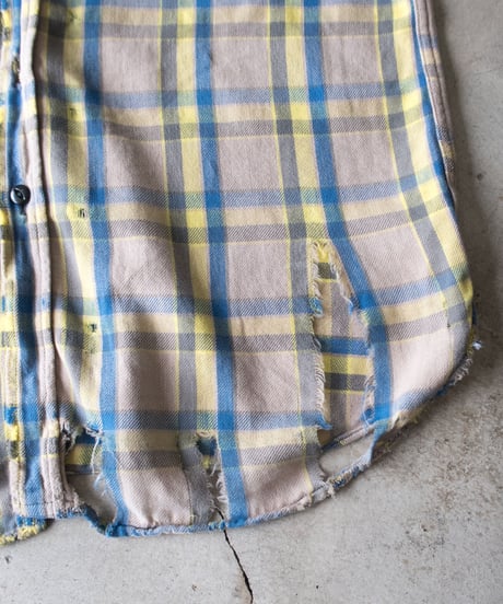 60's PILGRIM Flannel Shirts Boro L