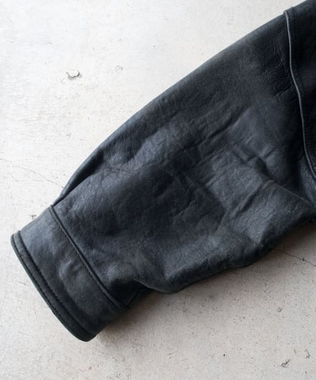 90's AVALANCHE Leather Jacket XL