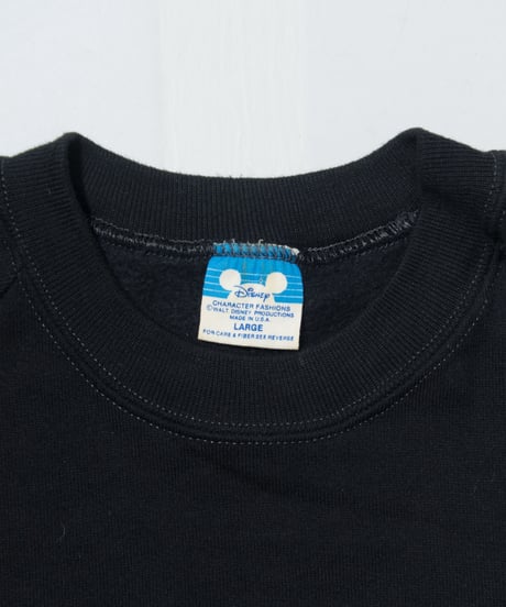 90's Walt Disney Production "Mickey Mouse" Crewneck Sweatshirts L