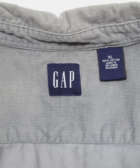 90's GAP Velvet L/S Shirts XL