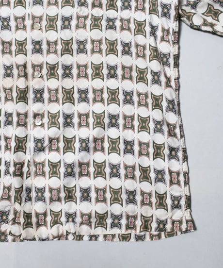 60's All Over Patterned O/C Shirts