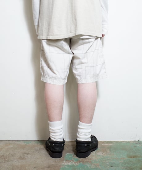 NIKE Cotton Check Shorts L