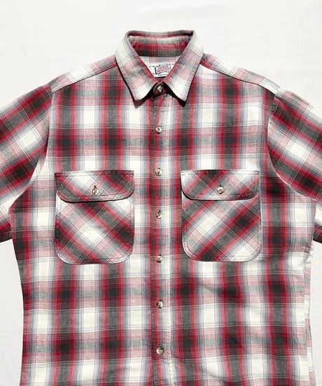 80's Private Property Ombre Check Shirts M