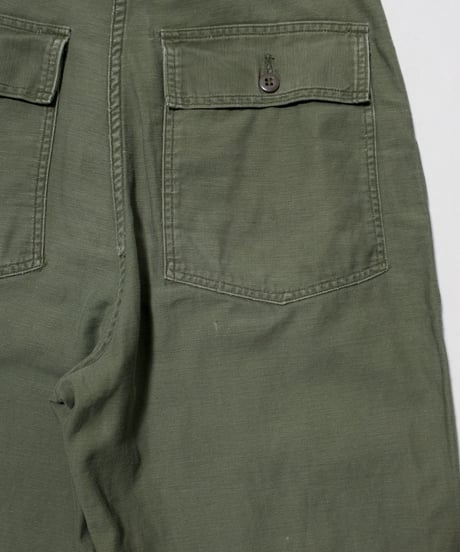 60's US ARMY Sateen Type1 Trouser 34×35 ベイカーパンツ