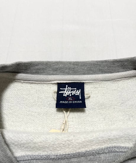 90's STUSSY Old English Logo Crewneck XL