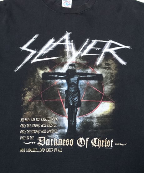 '2001 SLAYER "Darkness of Christ" XL
