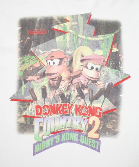 90's Nintendo "Donkey Kong Country 2 Diddy's Kong Quest" L
