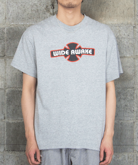 90's Independent S/S T-shirts "Wide Awake" L