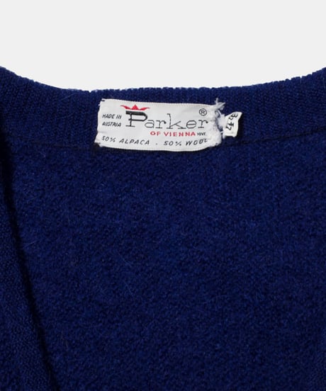 60's Parker of Vienna Alpaca Cardigan 44