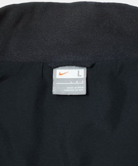 2000's NIKE Manchester United Logo Embroidered Zip-up Jacket L