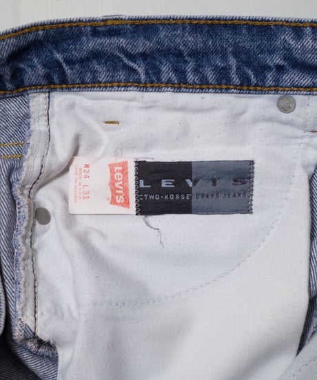 90's Levi's Two Horse Brand Jeans 34x31