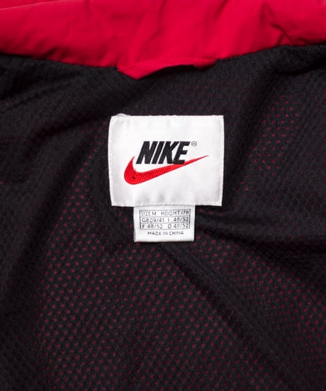 90's NIKE Logo Embroidered Zip-up Jacket M